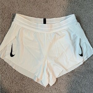 Nike Women's White Athletic Shorts